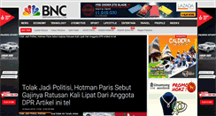 Desktop Screenshot of beritanusantara.com